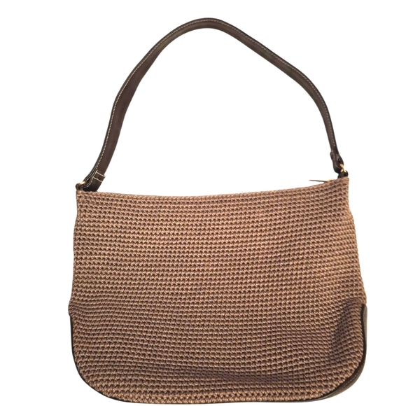 The Sak Elliott Lucca Tan Crochet Hobo Bag - Picture 1 of 12